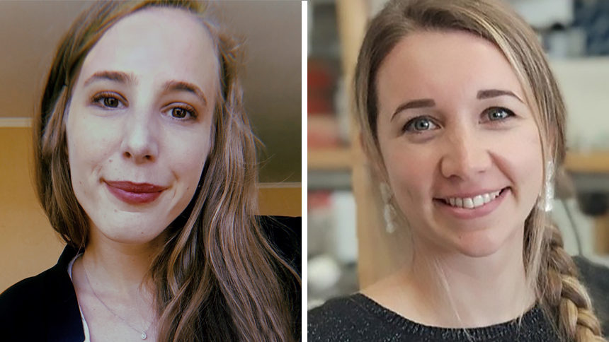 Ruxandra Tivadar et Adeline Berger