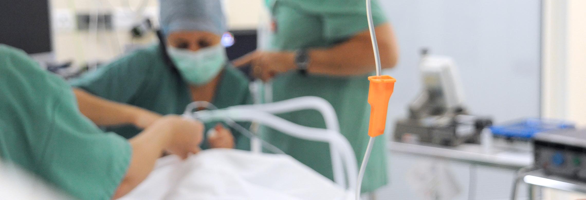 Un patient anesthésié